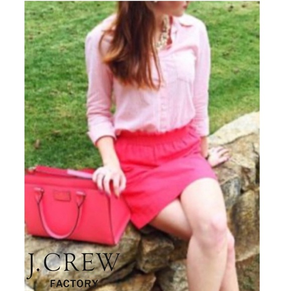 J. Crew Factory Dresses & Skirts - J.Crew Factory Raspberry Sidewalk Skirt